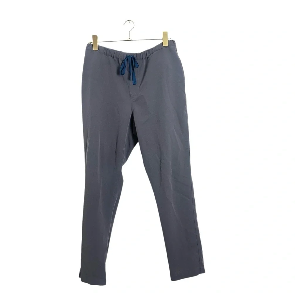 Figs Gray Elastic Highwaisted Gray Pants Size M/S